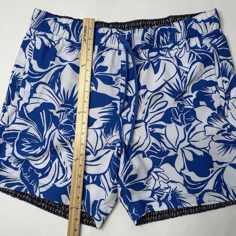 Robert Graham Shorts Swim Men's XXL Trunks Tropical Hula Girl Mesh Lined - Picture 5 of 6